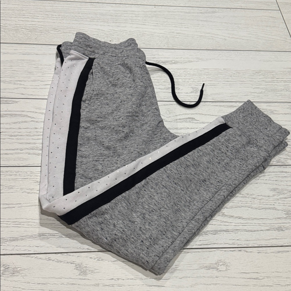 PINK Victoria's Secret Kids Heather Gray Joggers - Picture 2 of 2